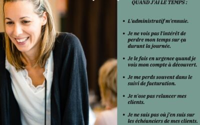 JE FACTURE MES PRESTATIONS QUAND J’AI LE TEMPS