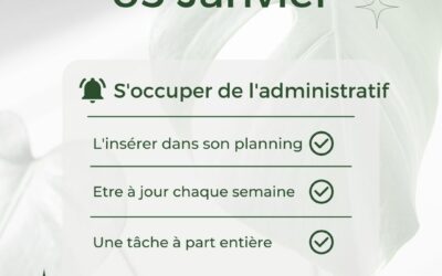 05.01 S’OCCUPER DE L’ADMINISTRATIF