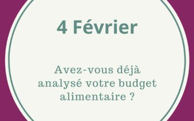 04.02 LE BUDGET ALIMENTAIRE