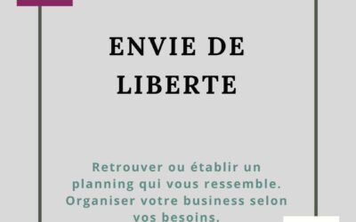 ENVIE DE LIBERTE