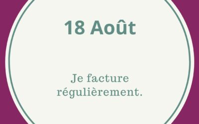 18.08 JE FACTURE REGULIEREMENT