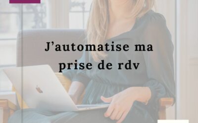 15.09 J’AUTOMATISE MA PRISE DE RDV